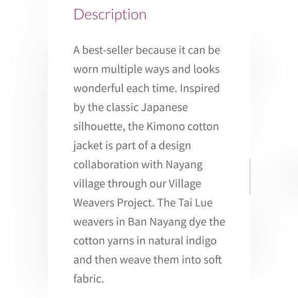 NWT OCK POP TOK kimono jacket - Picture 11 of 12